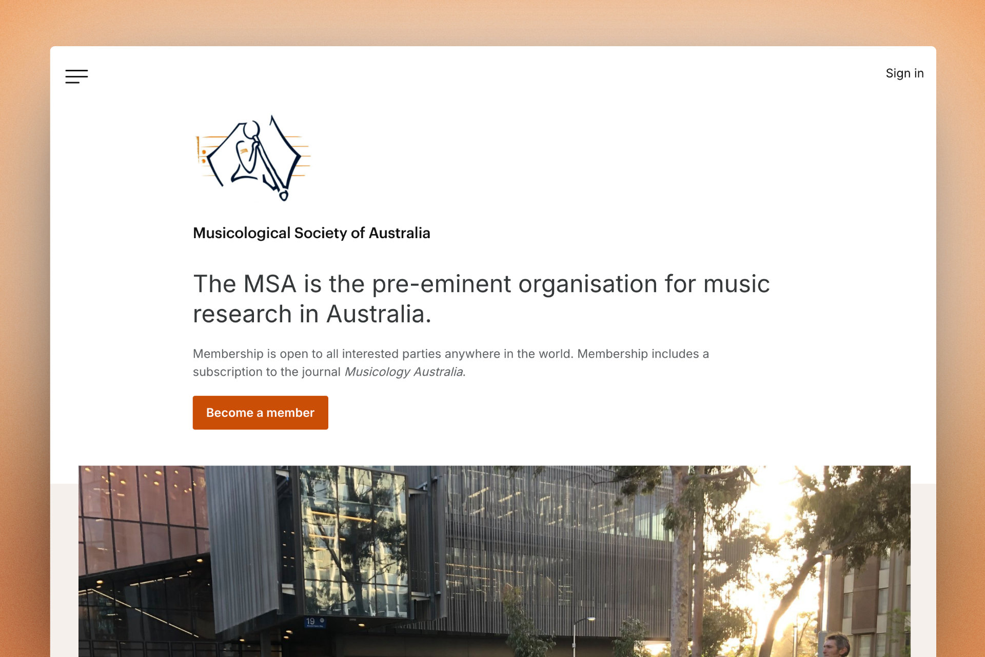 The Musicological Society of Australia